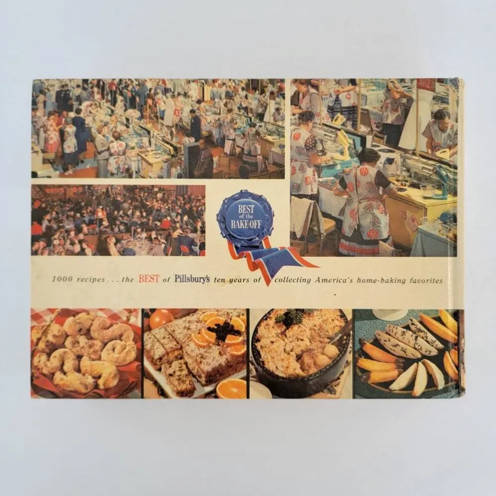 Pillsbury Best of the Bake Off Collection Cookbook 1959 Vintage 1000 Recipes